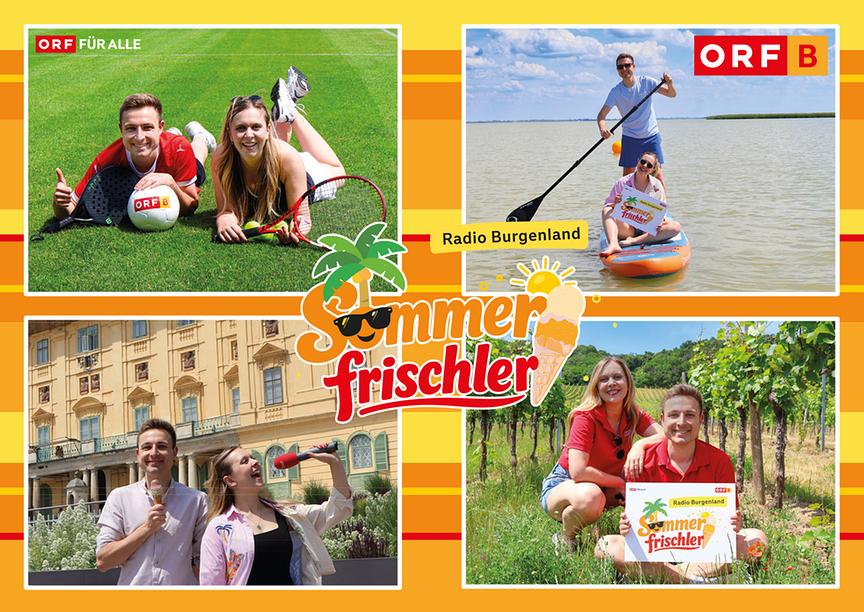 Postkarte Sommerfrischlern 